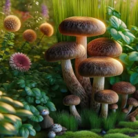 link naar blog: Eetbare paddenstoelen in je voedselbos