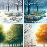 link naar blog: Seizoensgebonden: maandelijkse oogst uit het voedselbos