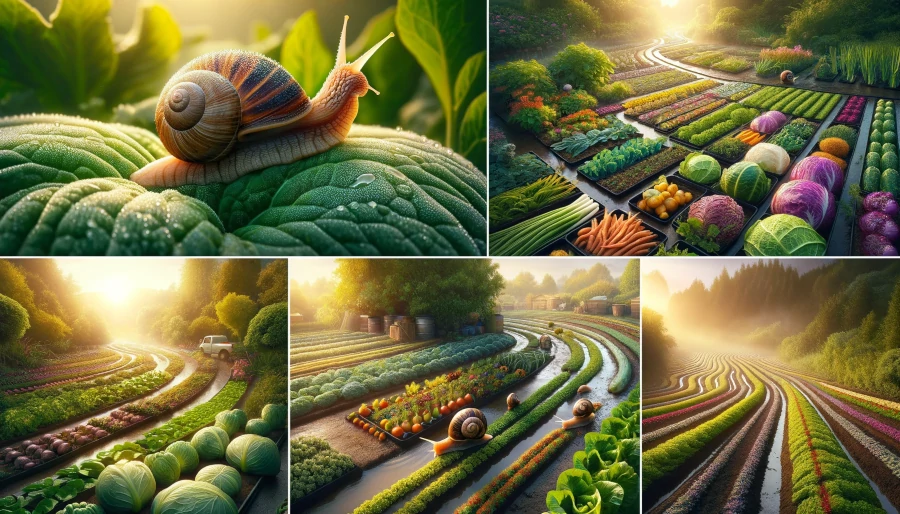 illustratie bij blog: Slakken in de moestuin: vriend of vijand?